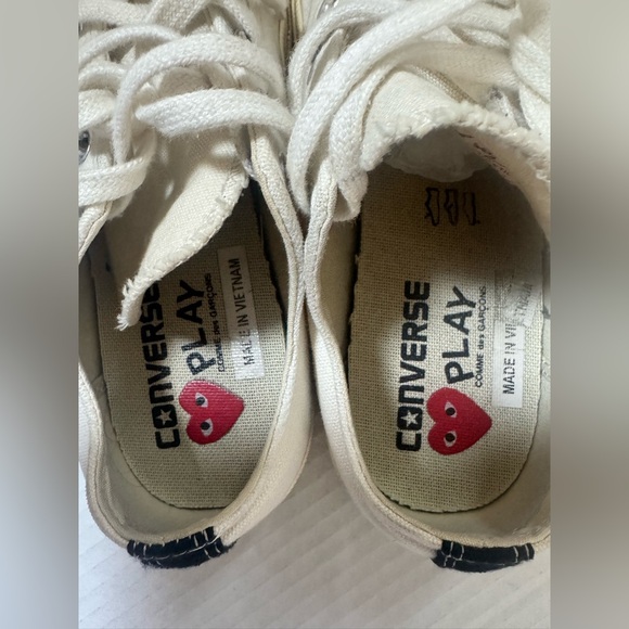Converse Converse x Comme Des Garcons PLAY All Star Chuck womens 8 mens 6 - Picture 4 of 8